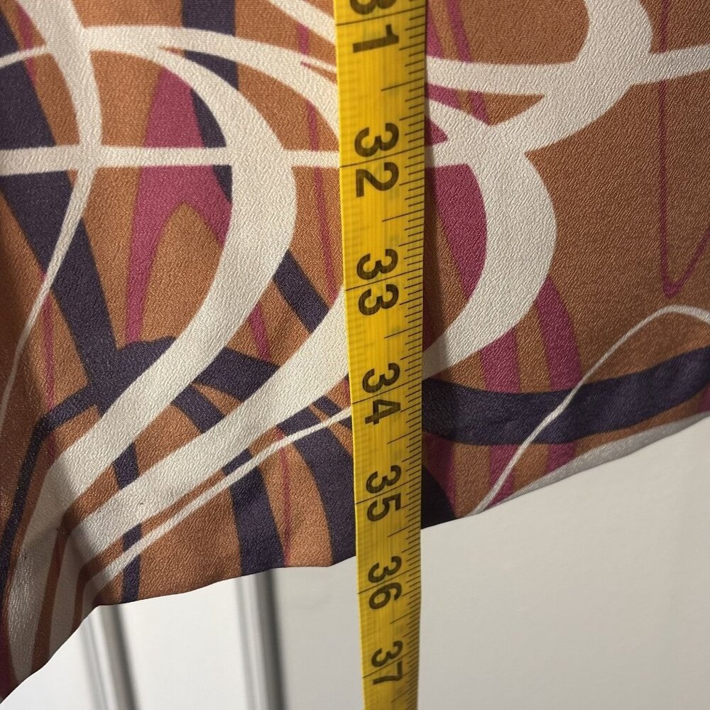 Banana Republic Womens Sleeveless Multicolor Swirl Print Dress Size 6 - Picture 4 of 11